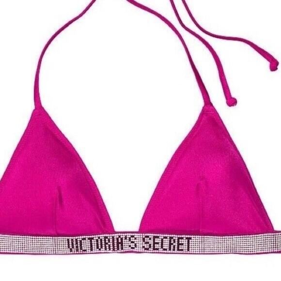 VICTORIA'S SECRET SWIM Triangle Bikini Top - Picture 3 of 3